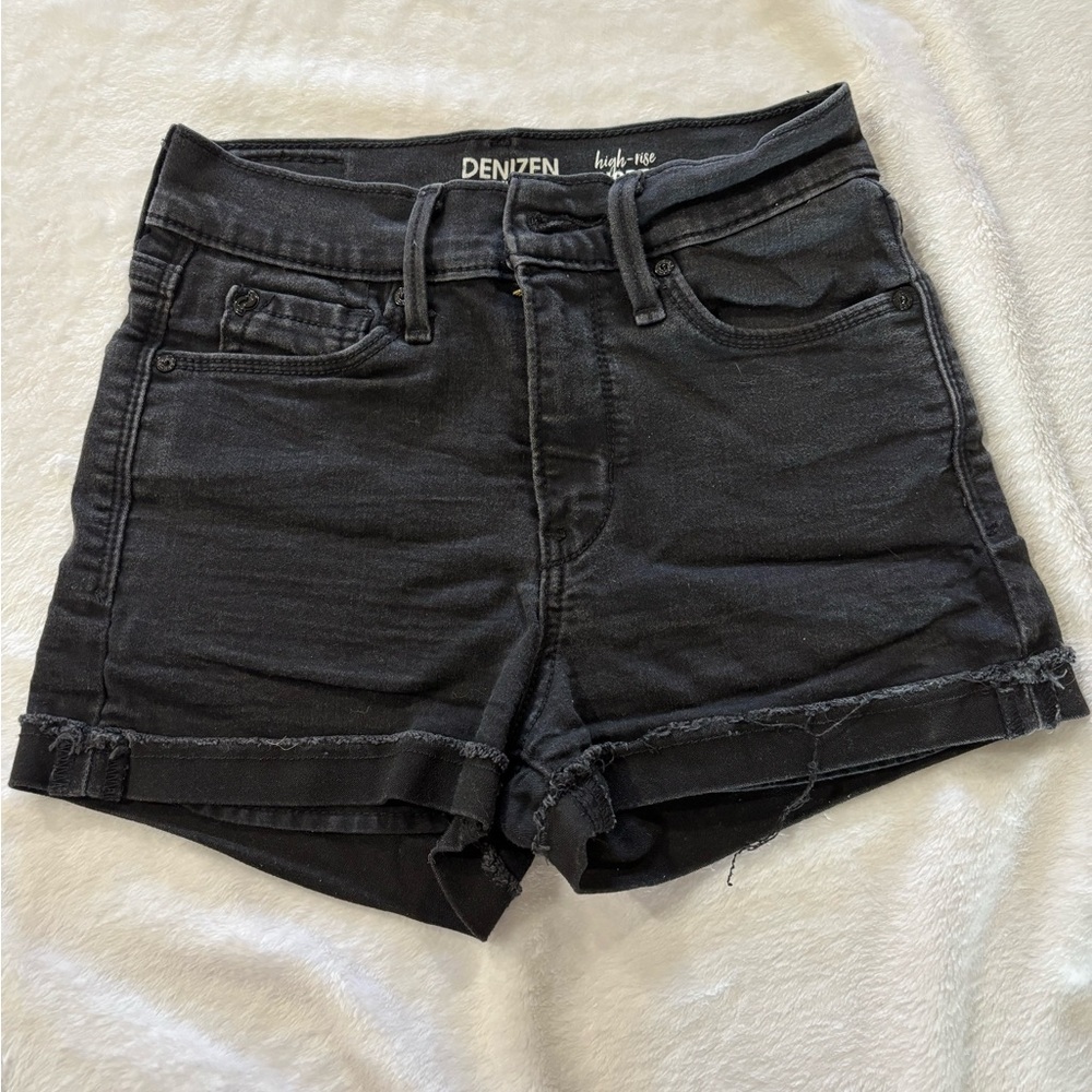 Levi's Women's Black Jean Shorts